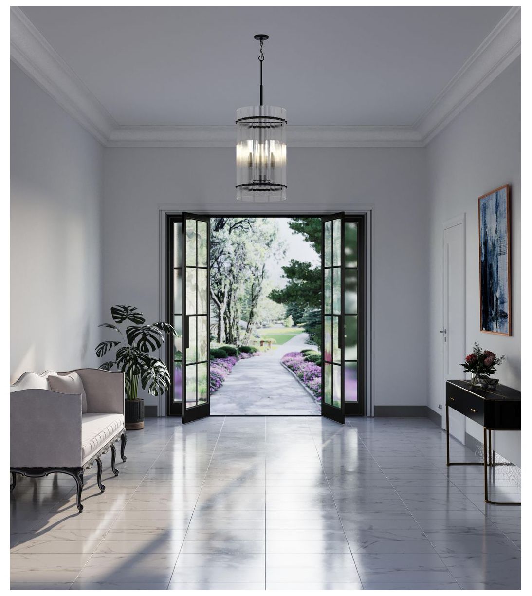 Image 2 Seville Collection Four-Light Foyer Light more views