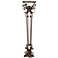 Seville Collection Iron Torchiere Floor Lamp