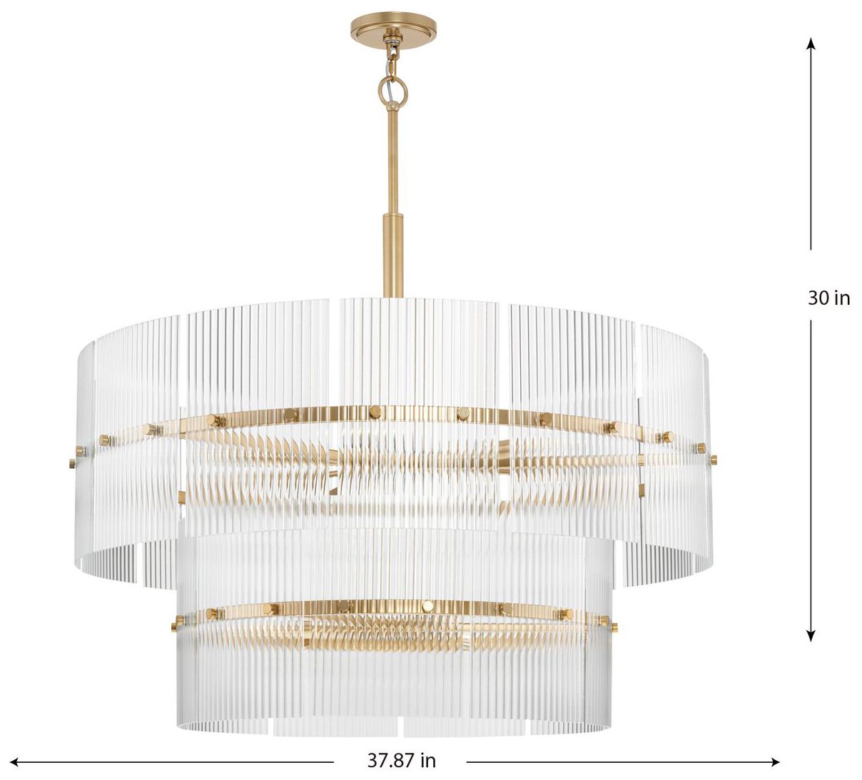 Image 4 Seville Collection Nine-Light Chandelier more views