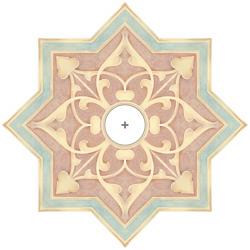 Seville Giclee 24&quot; Wide Repositionable Ceiling Medallion