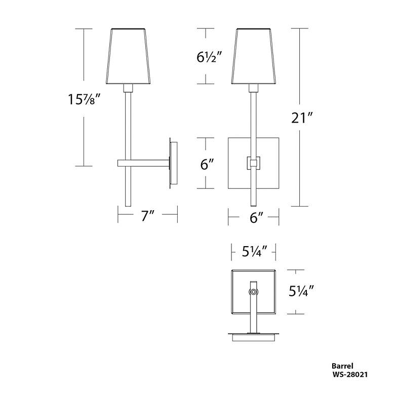 Image 5 Seville LED Wall Sconce more views