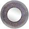 Seychelle Smokey Mosaic 40" Round Wall Mirror