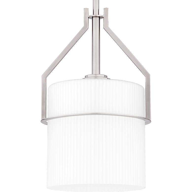 Image 5 Seymour 1-Light Brushed Nickel Mini Pendant Light more views