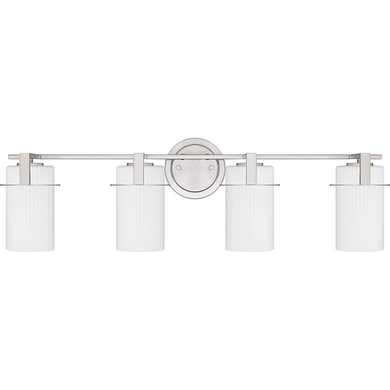 Image 4 Seymour 4-Light Brushed Nickel Bath Light more views