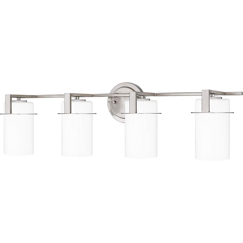 Image 5 Seymour 4-Light Brushed Nickel Bath Light more views