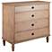 Seymour 41" Wide Light Natural Wood 4-Drawer Dresser