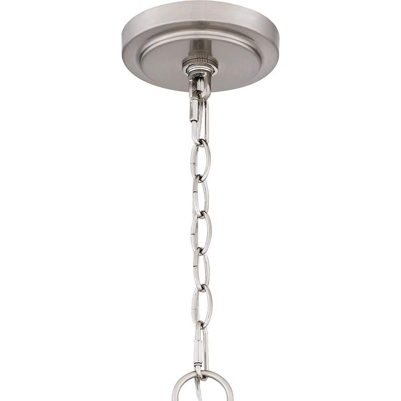 Image 6 Seymour 5-Light Brushed Nickel Chandelier more views