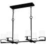 1_Seymour 6-Light Matte Black Island Light