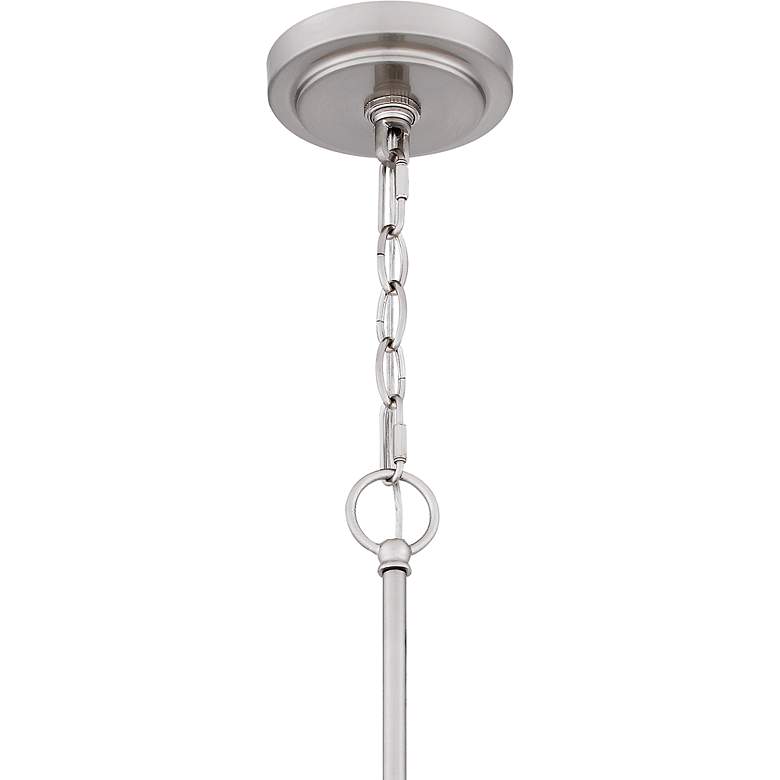Image 6 Seymour 9-Light Brushed Nickel Chandelier more views