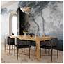 2_Sezanne Black Vegan Leather 2-Tone Dining Chair more views