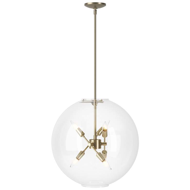 Image 1 Sfera 6-Light Pendant - Gold - Clear Glass