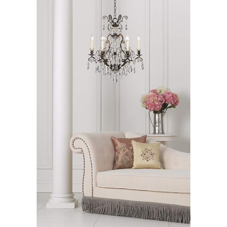 Image 1 Schonbek Renaissance Collection 23 1/2" Crystal Chandelier in scene