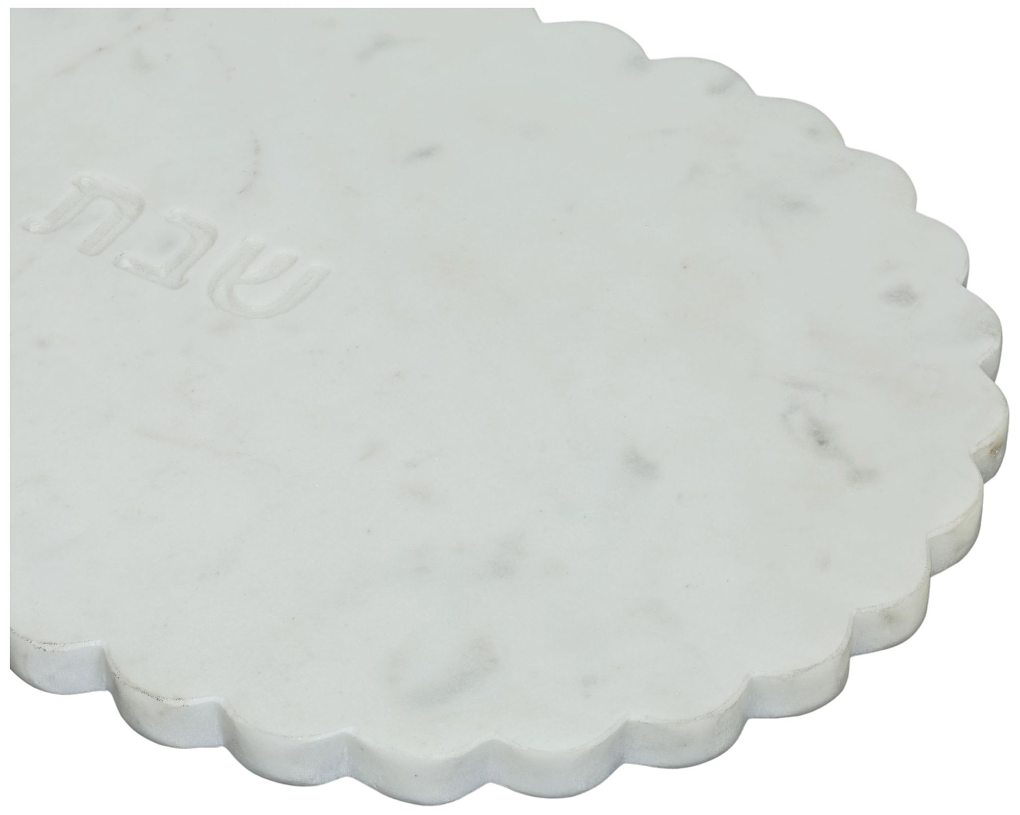 Image 3 Shabbat White Marble Serving Board more views