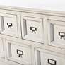 6_Shabby Chic 45"W Antique White 15-Drawer Apothecary Cabinet more views