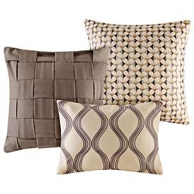 Image3 of Shades of Gray 9-Piece King Comforter Set more views