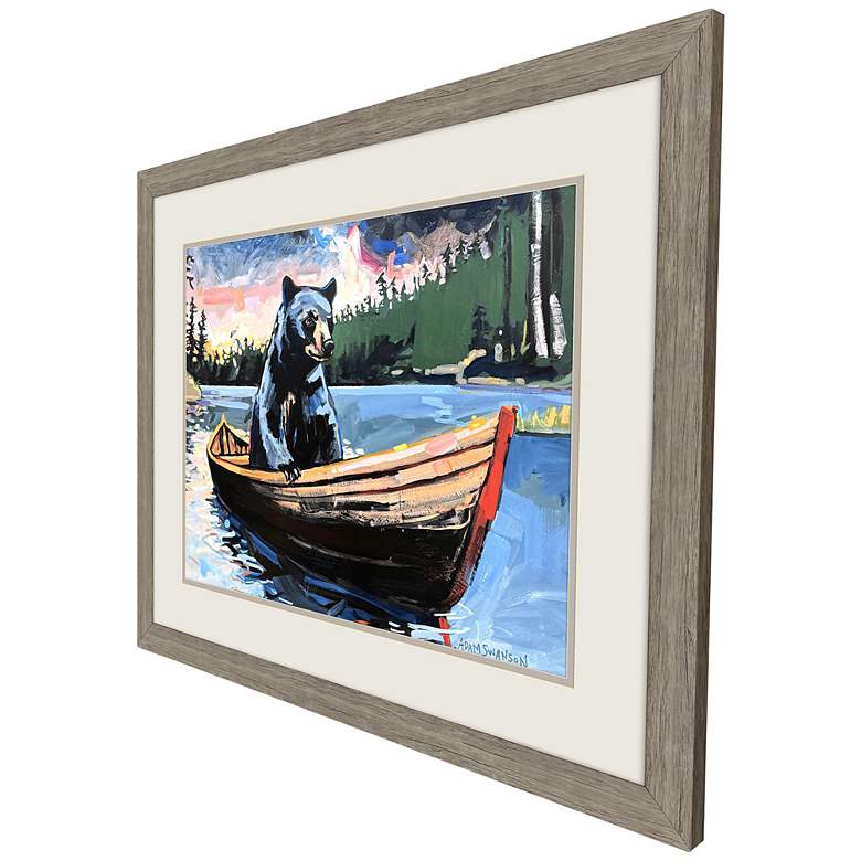 Image 2 Shades of Red 33"W x 27"H Framed Art more views