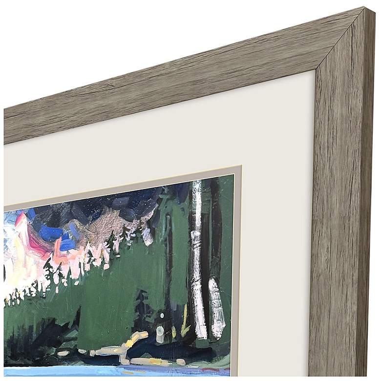 Image 3 Shades of Red 33"W x 27"H Framed Art more views