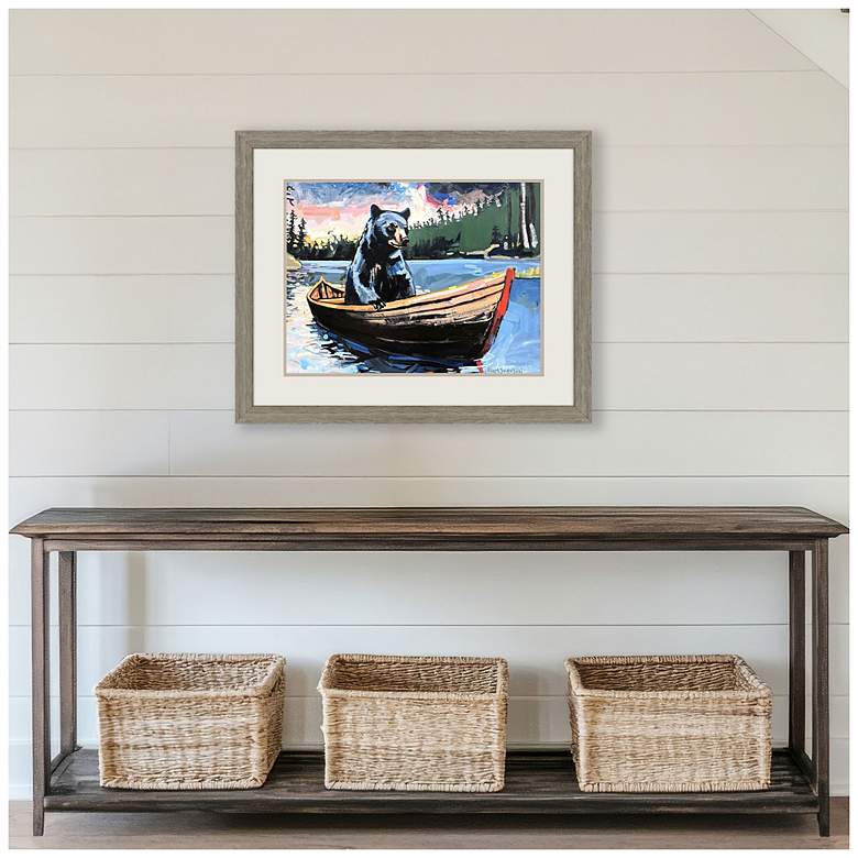Image 4 Shades of Red 33"W x 27"H Framed Art more views