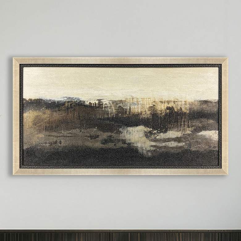 Image 1 Shadow 44"W x 24"H Framed Art
