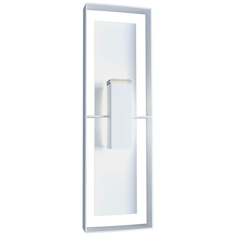 Image 1 Shadow Box 10"H Tall Coastal White Accented Coastal White Outdoor Scon