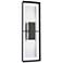 Shadow Box 10"H Tall White Accented Coastal Natural Iron Outdoor Sconc