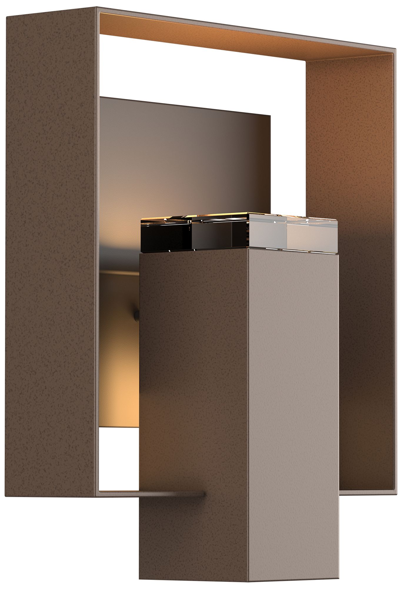 Shadow Box 11.5"H Coastal Bronze Outdoor Wall Sconce