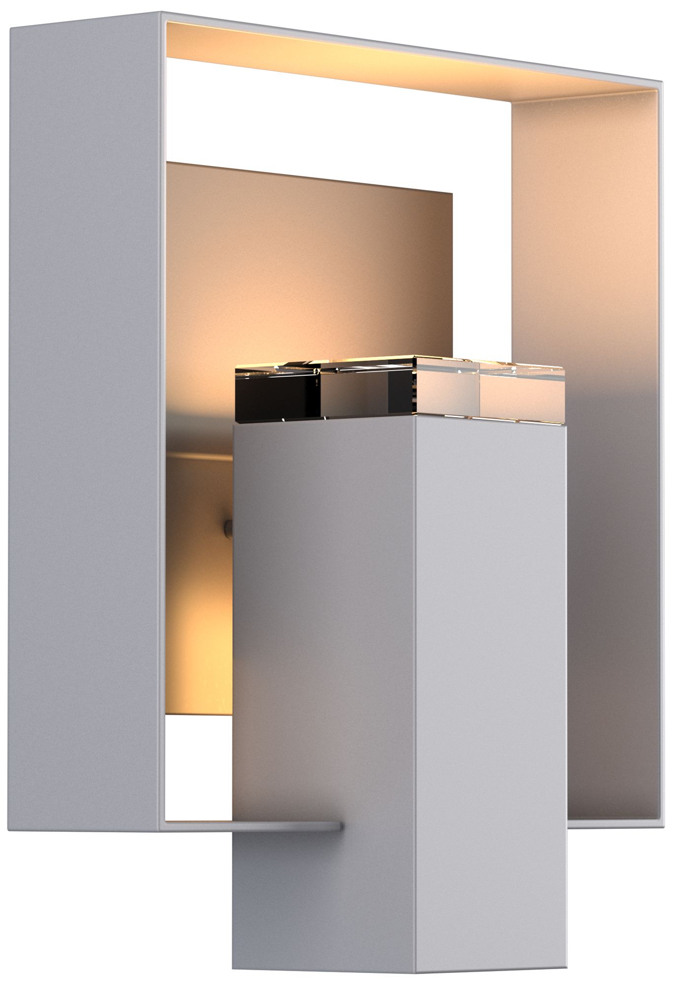 Shadow Box 11.5"H Coastal Burnished Steel Outdoor Wall Sconce