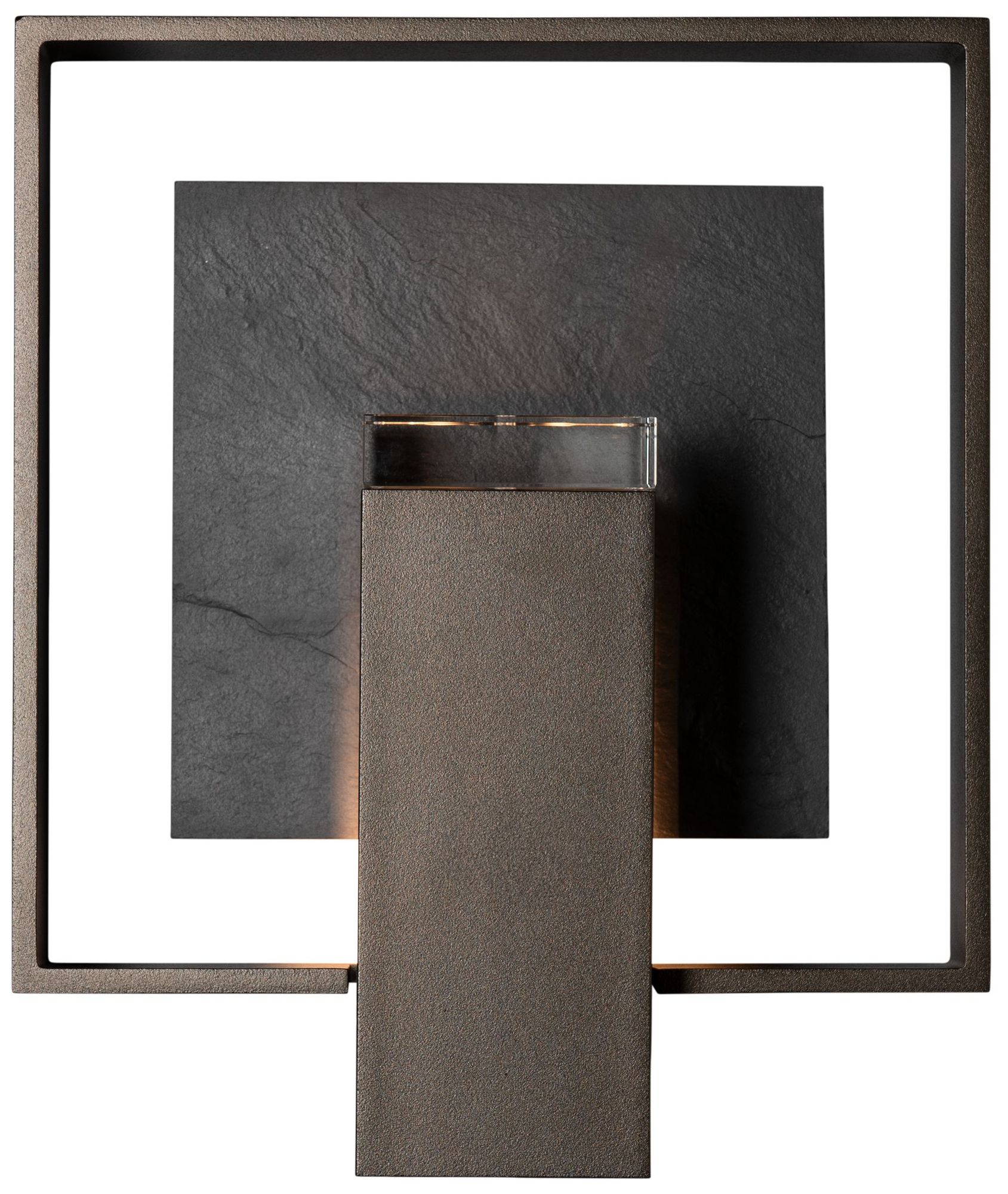 Shadow Box 11.5"H Coastal Oil Rubbed Bronze Outdoor Wall Sconce
