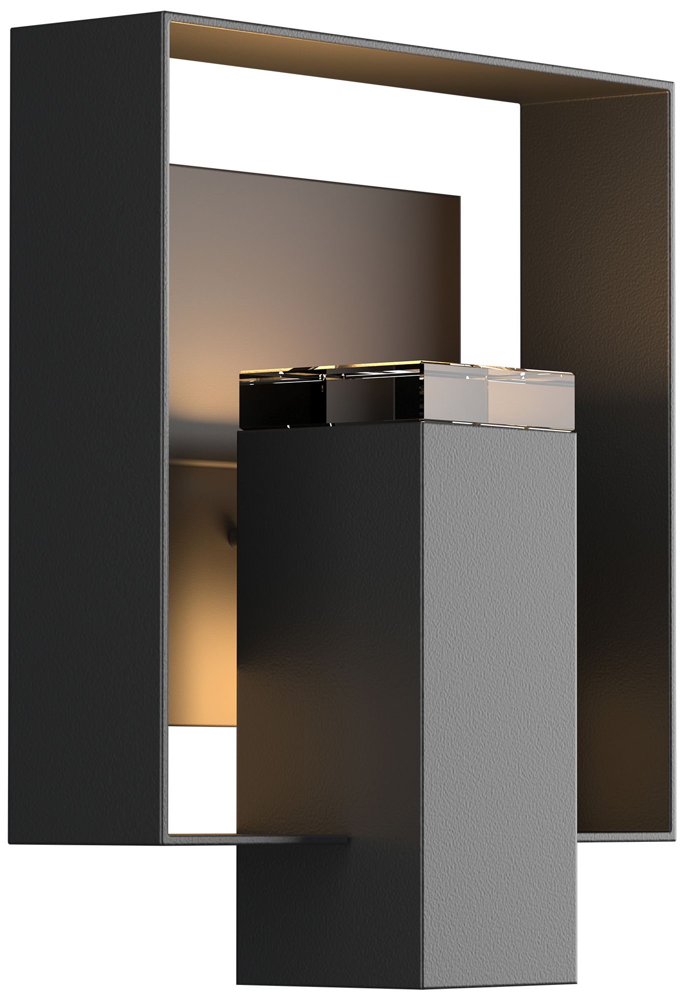 Shadow Box 11.5" High Coastal Black Outdoor Wall Sconce