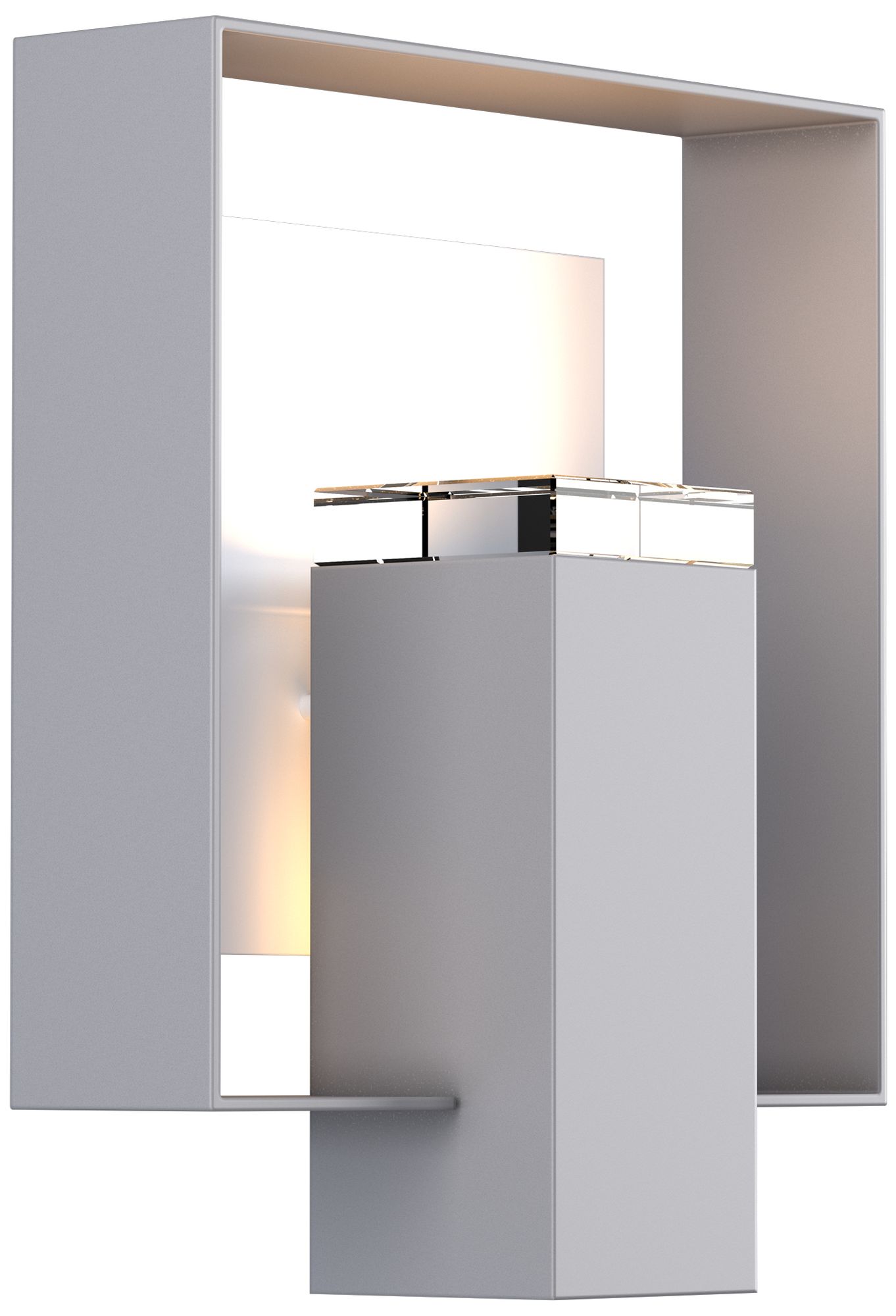 Shadow Box 11.5" High Coastal Burnished Steel Outdoor Wall Sconce