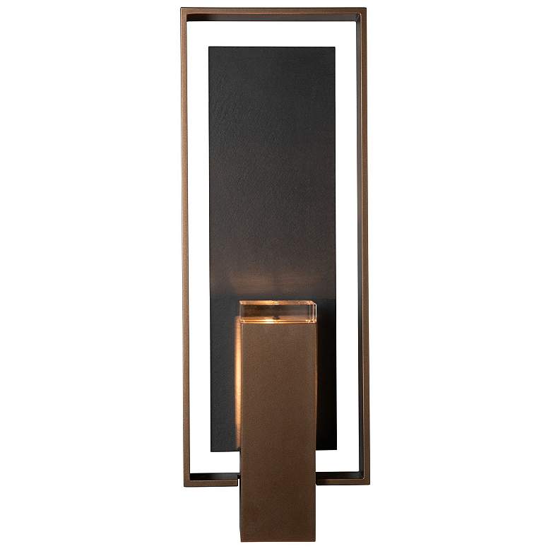 Image 1 Shadow Box 21.2"H Coastal Bronze And Slate Dark Sky Friendly Outdoor S