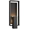 Shadow Box 21.2"H Oiled Bronze Outdoor Sconce w/ Clear Shade