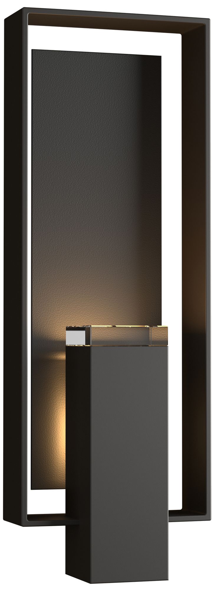 Shadow Box 21"H 2-Light Coastal Oil Rubbed Bronze Outdoor Sconce