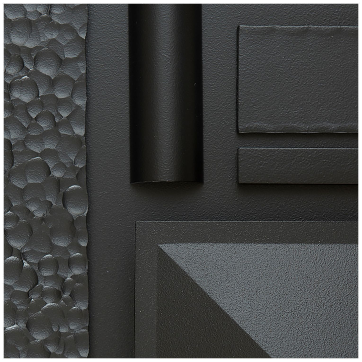 Image 5 Shadow Box 21"H 2-L Coastal Black Outdoor Sconce Dark Sky - Made to Or more views