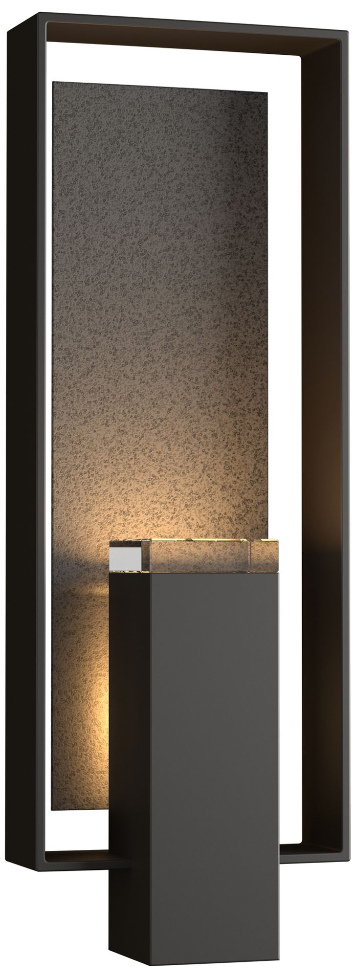 Shadow Box 21"H 2-L Coastal Oil Rubbed Bronze Outdoor Sconce Made to O