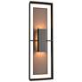 Shadow Box 34" High Bronze Outdoor Wall Light w/ Clear Glass
