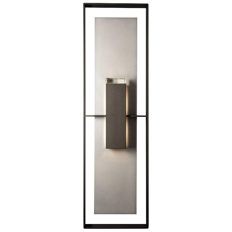 Image 1 Shadow Box 45"H Coastal Oil Rubbed Bronze And Steel Dark Sky Outdoor S