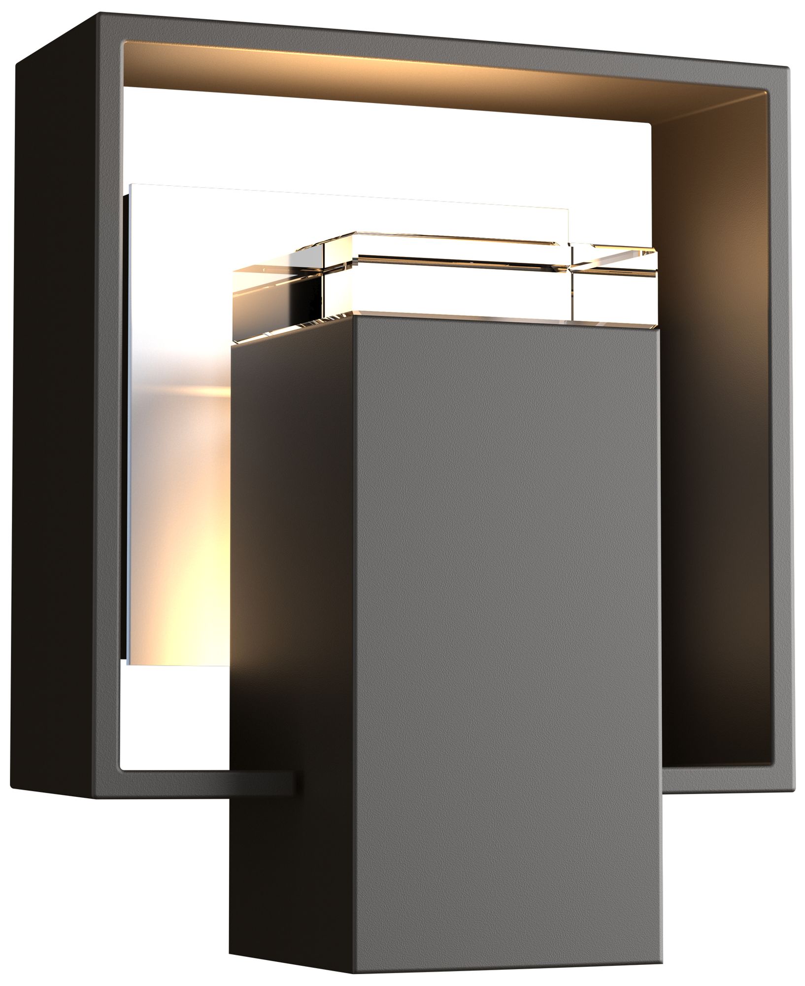 Shadow Box 8.5"H Coastal Oil Rubbed Bronze Outdoor Wall Sconce