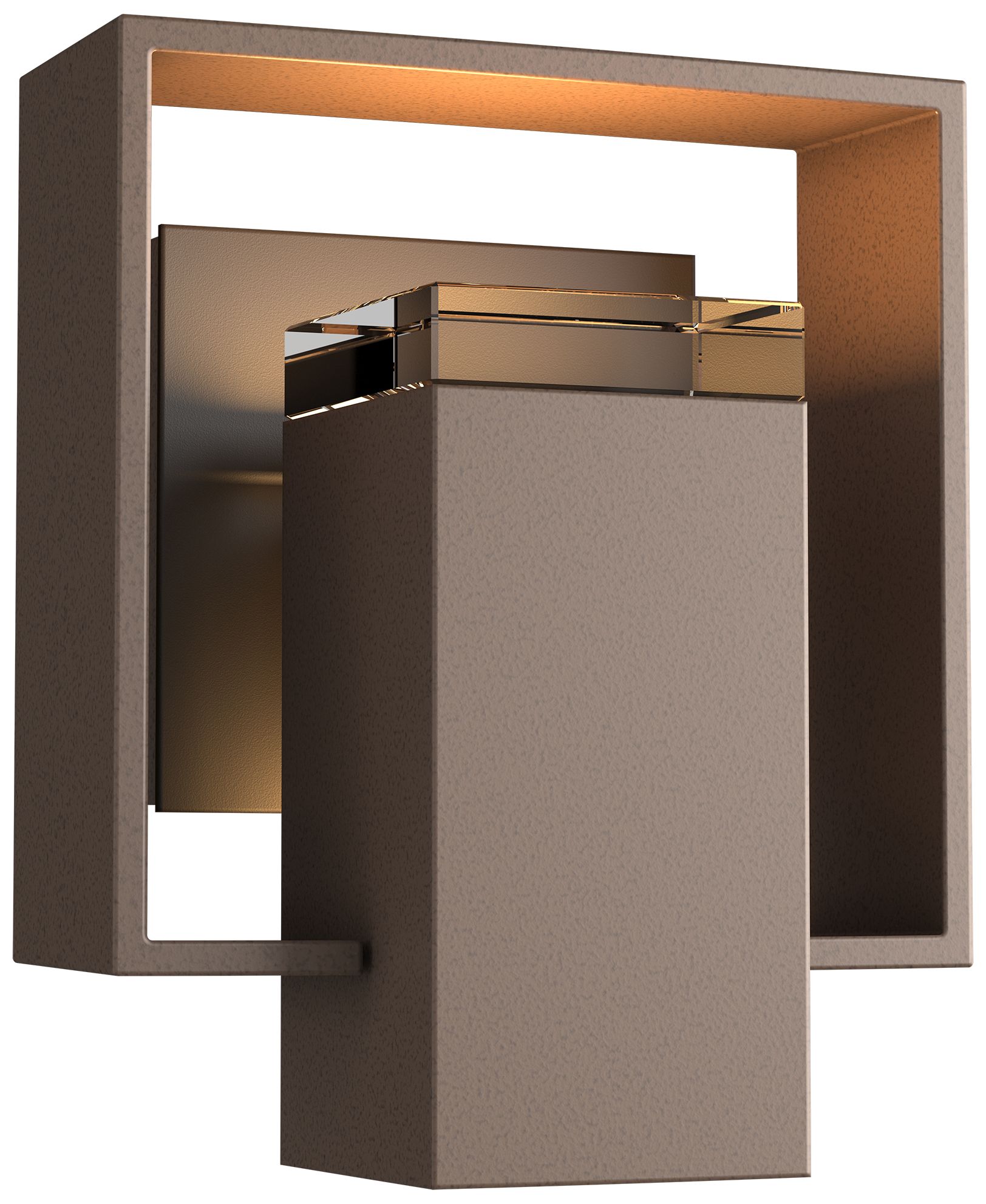 Shadow Box 8.5" High Coastal Bronze Outdoor Wall Sconce