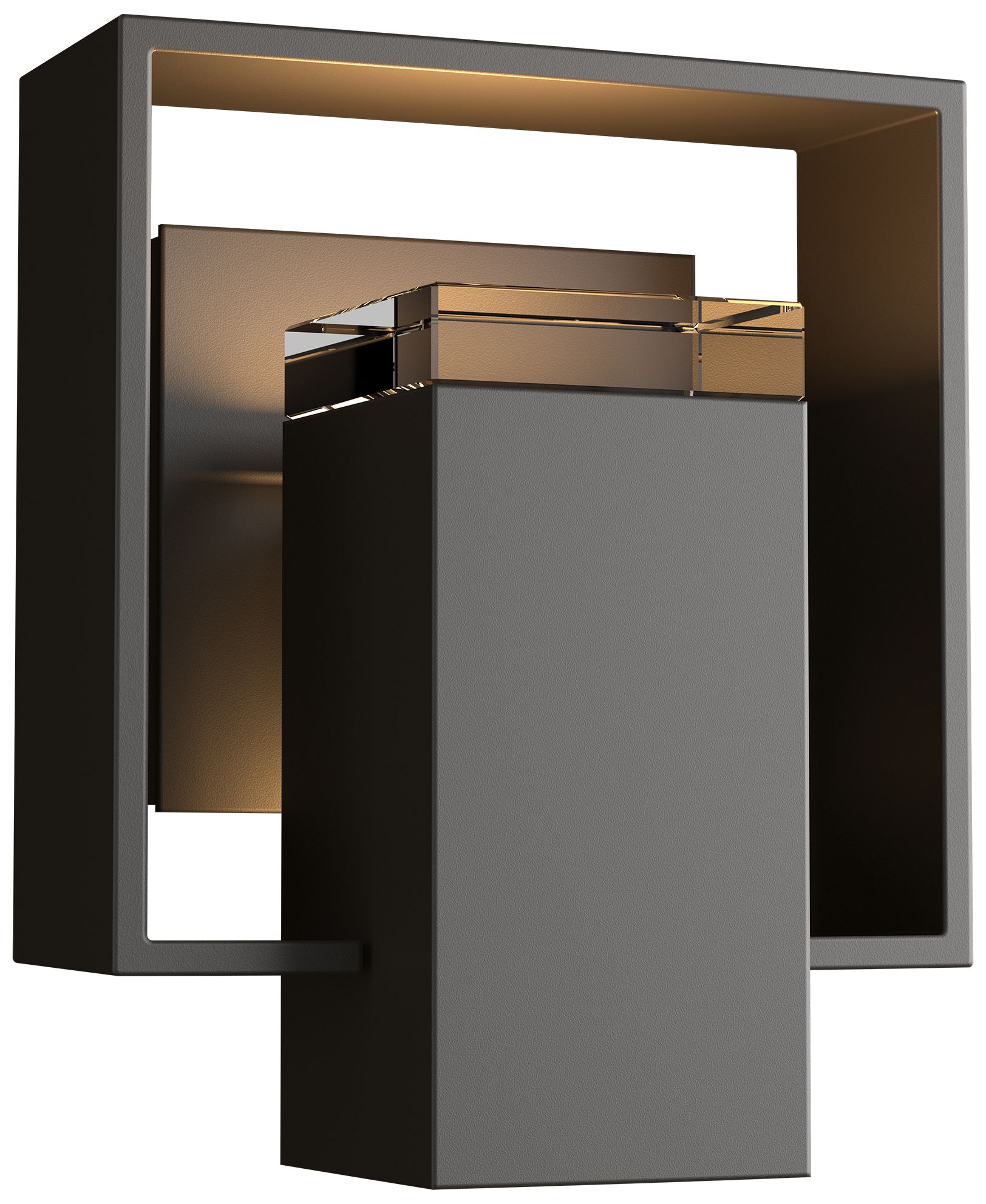 Shadow Box 8.5"High Coastal Oil Rubbed Bronze Outdoor Sconce Made to Order