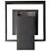 Shadow Box 8.5" High Coastal Black 60W Outdoor Sconce