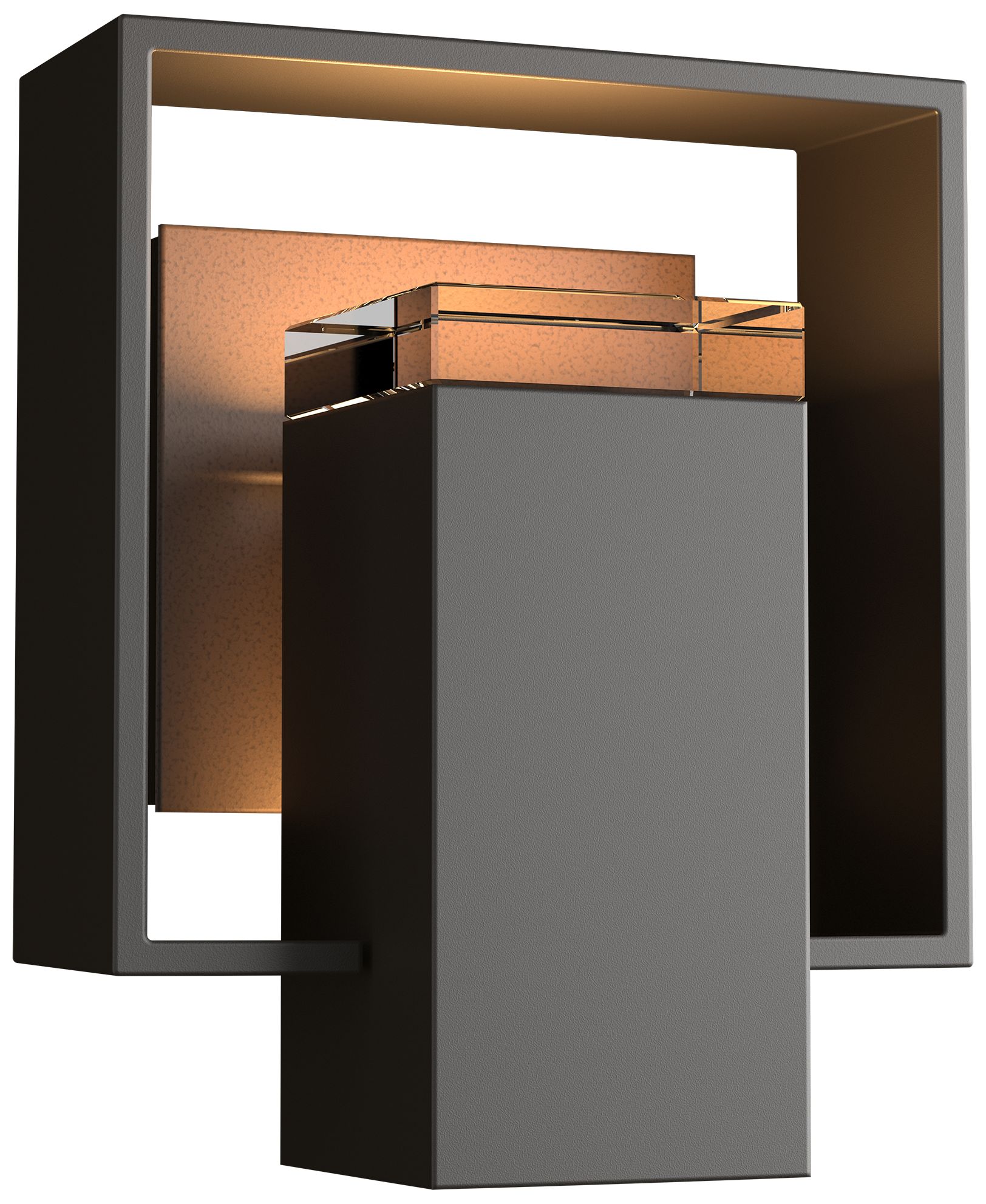 Shadow Box 8.5"H Coastal Bronze Outdoor Wall Sconce Made to Order