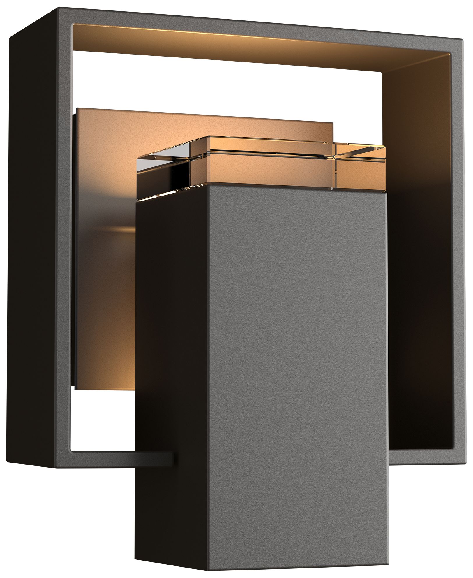 Shadow Box 8.5"H Coastal Bronze Outdoor Wall Sconce Made to Order
