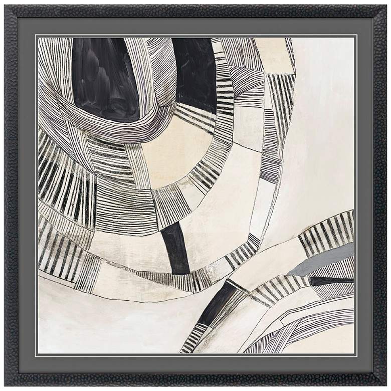 Image 3 Shadowed Symmetry 43"W x 43"H Framed Art