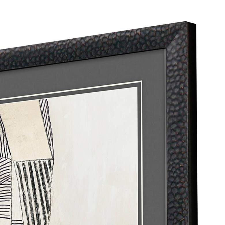 Image 4 Shadowed Symmetry 43"W x 43"H Framed Art more views