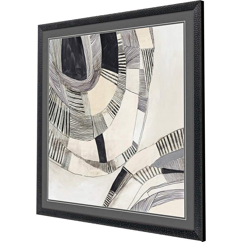 Image 5 Shadowed Symmetry 43"W x 43"H Framed Art more views
