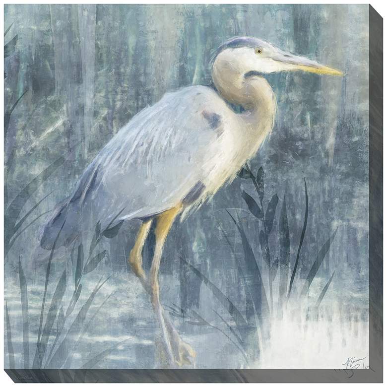 Image 1 Shadowy Marsh Outdoor Canvas Art
