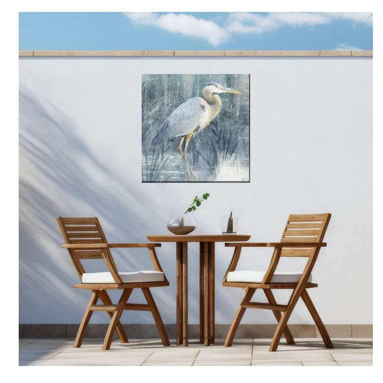 Image 2 Shadowy Marsh Outdoor Canvas Art more views