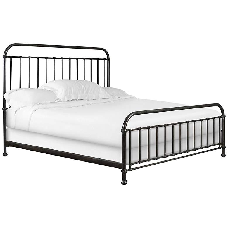 Image 1 Shady Grove Gunmetal Mesh Queen Bed