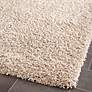 Thumbnail3 of Shag Collection SG151-1313B 4'x6' Beige Shag Area Rug more views